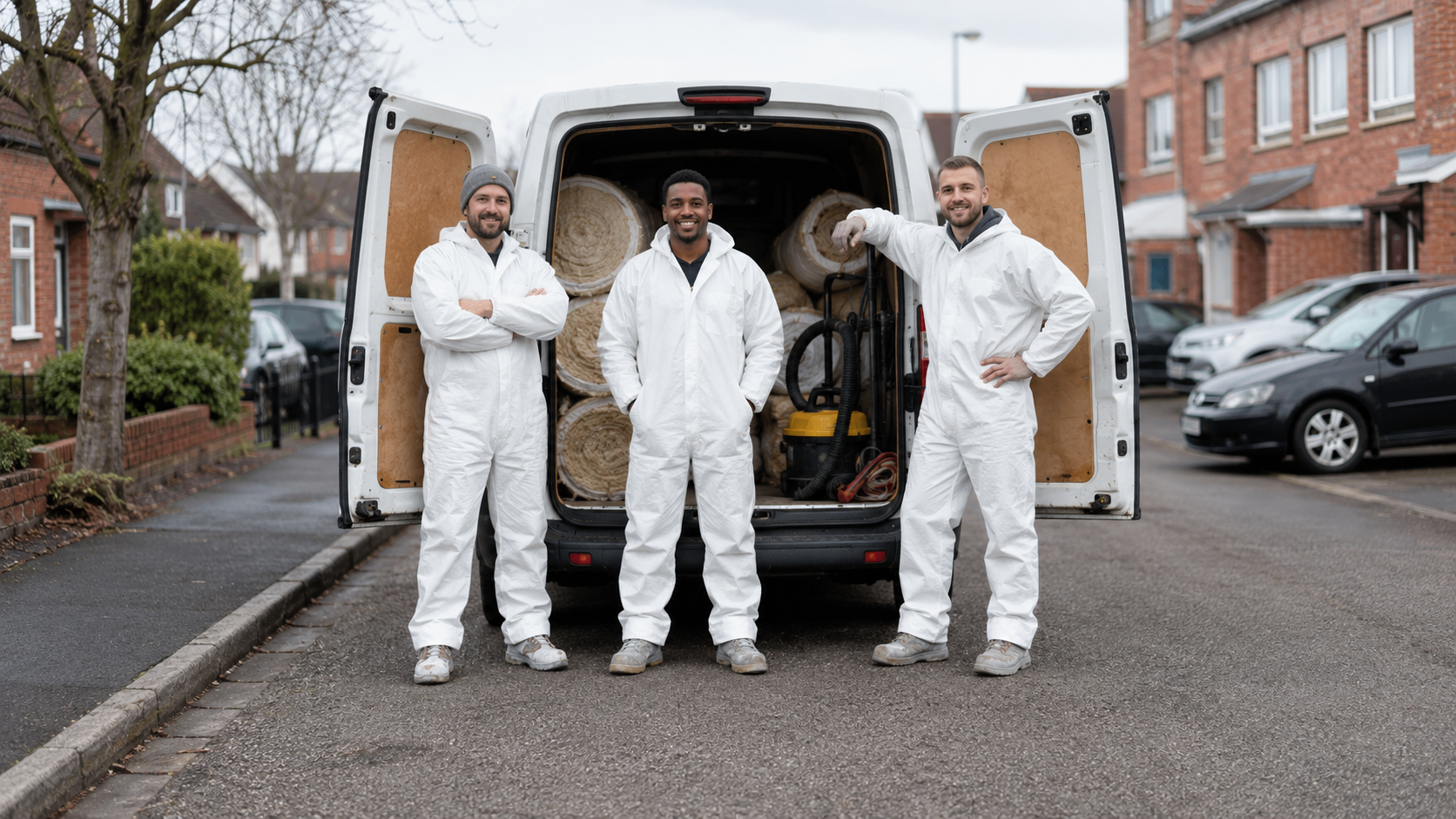 The Milton Keynes Loft Insulation team at work